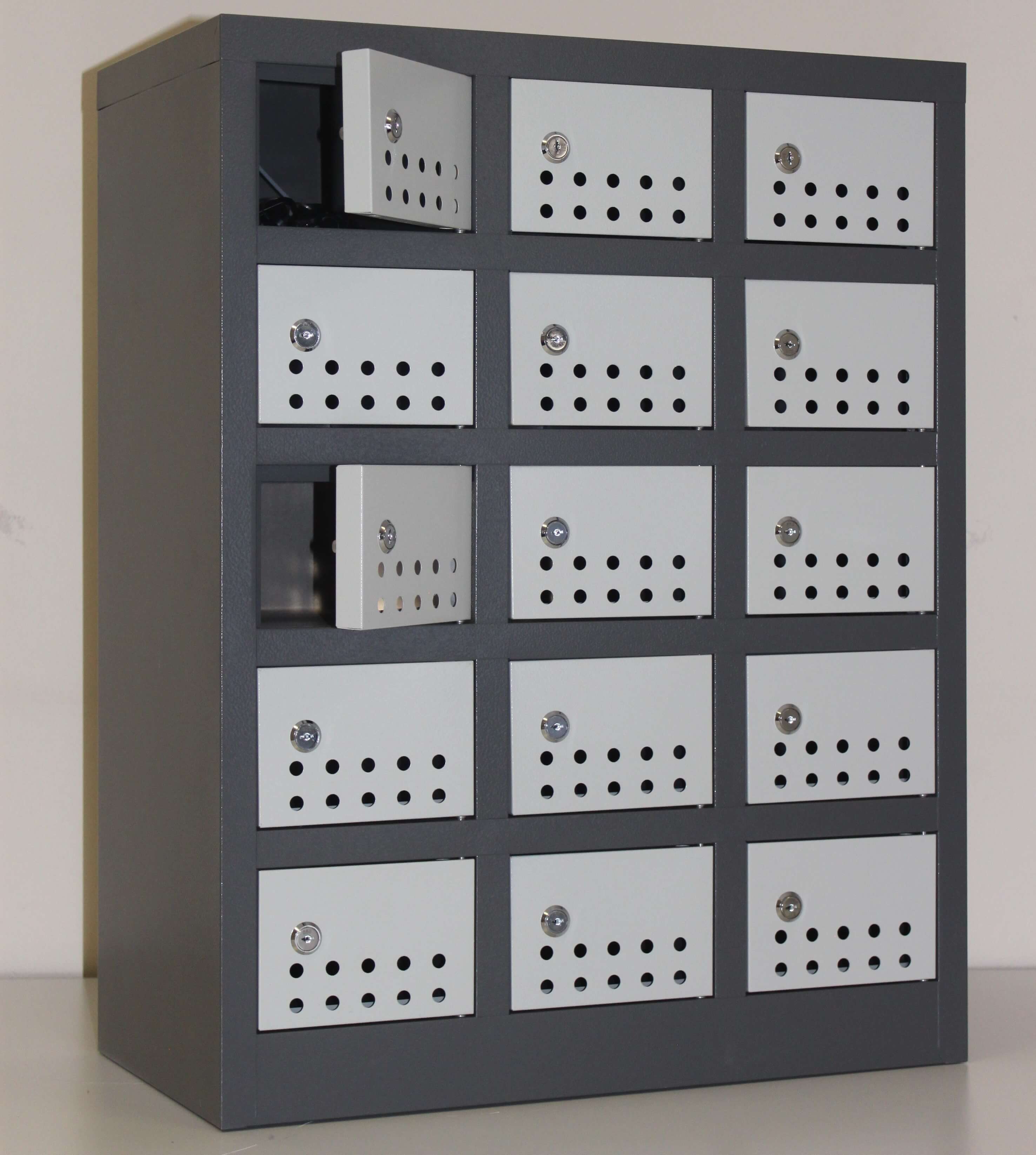 15 Compartment Cellphone Locker